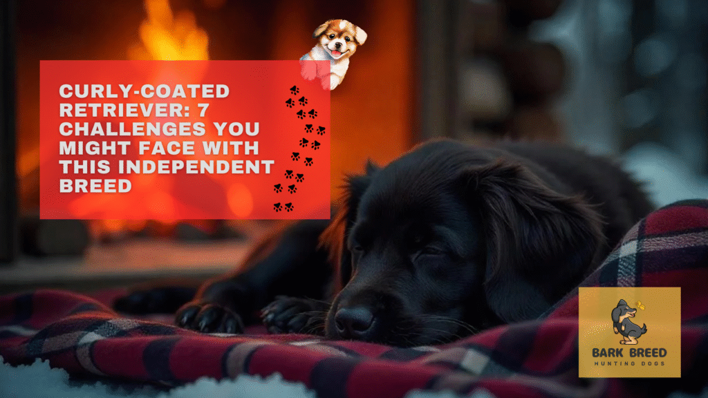 Curly-Coated Retriever: 7 Challenges You Might Face with This Independent Breed