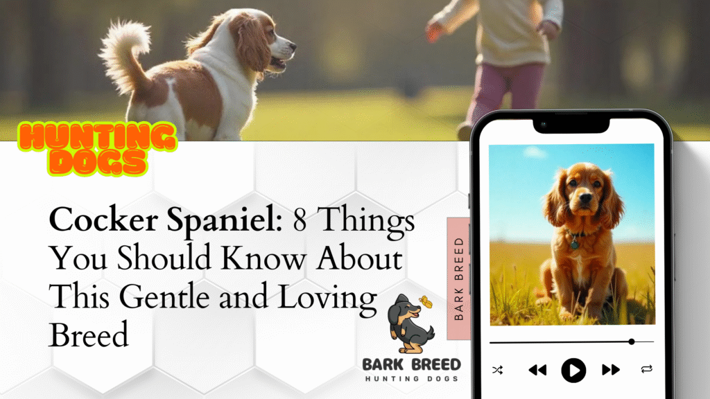 Cocker Spaniel: 8 Things You Should Know About This Gentle and Loving Breed