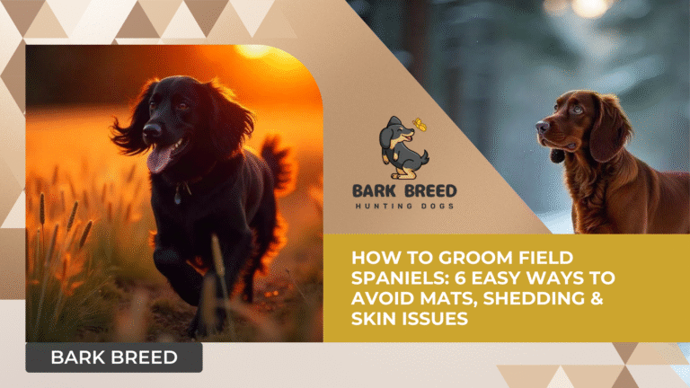 How to Groom Field Spaniels: 6 Easy Ways to Avoid Mats, Shedding & Skin Issues