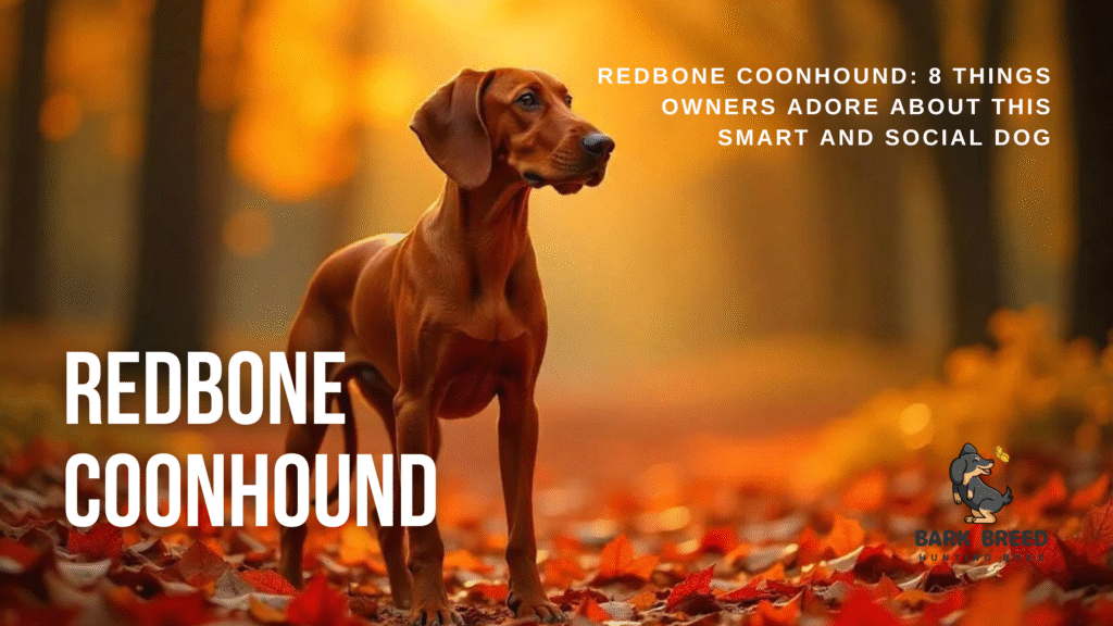 Redbone Coonhound: 8 Things Owners Adore About This Smart and Social Dog