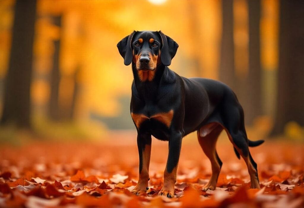 Black Tan Coonhound